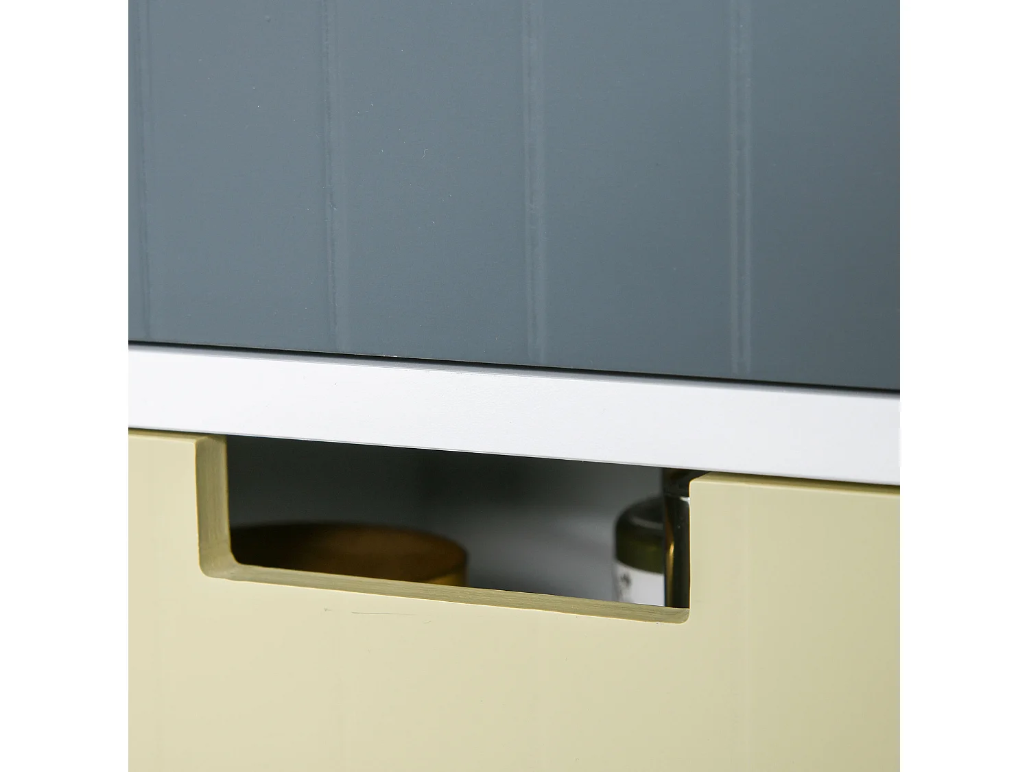 Cómodo de madera multicolor 35x28x90.5 cm HOMCOM