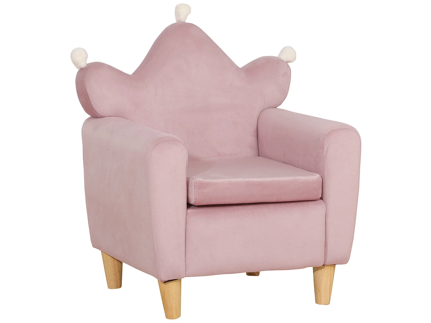 Sillón infantil rosa 50x42x58 cm HOMCOM