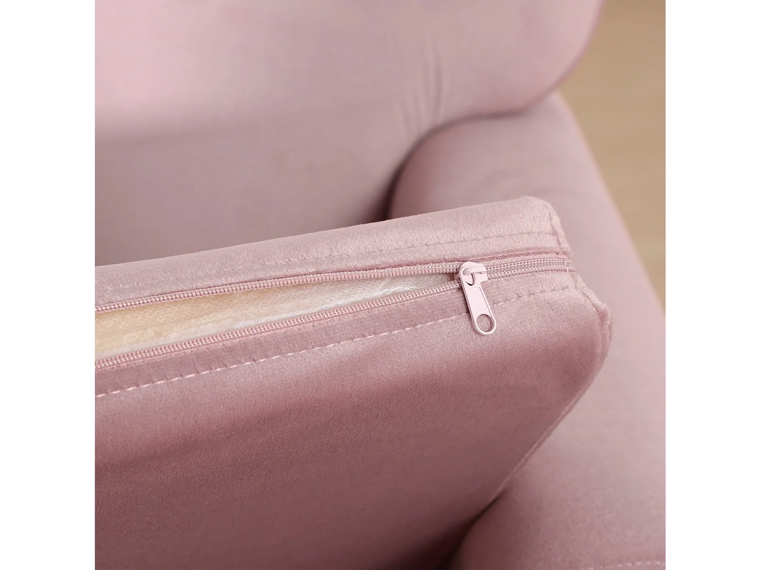 Sillón infantil rosa 50x42x58 cm HOMCOM