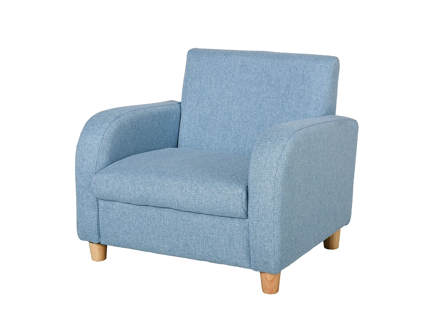 Sillón infantil azul 49x45x44 cm HOMCOM