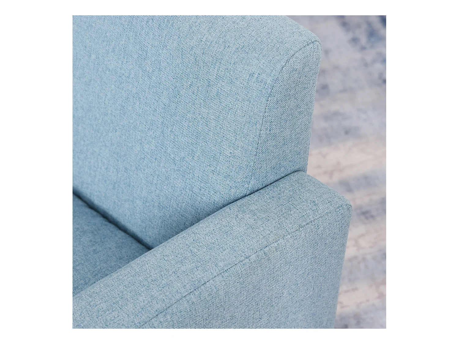 Sillón infantil azul 49x45x44 cm HOMCOM