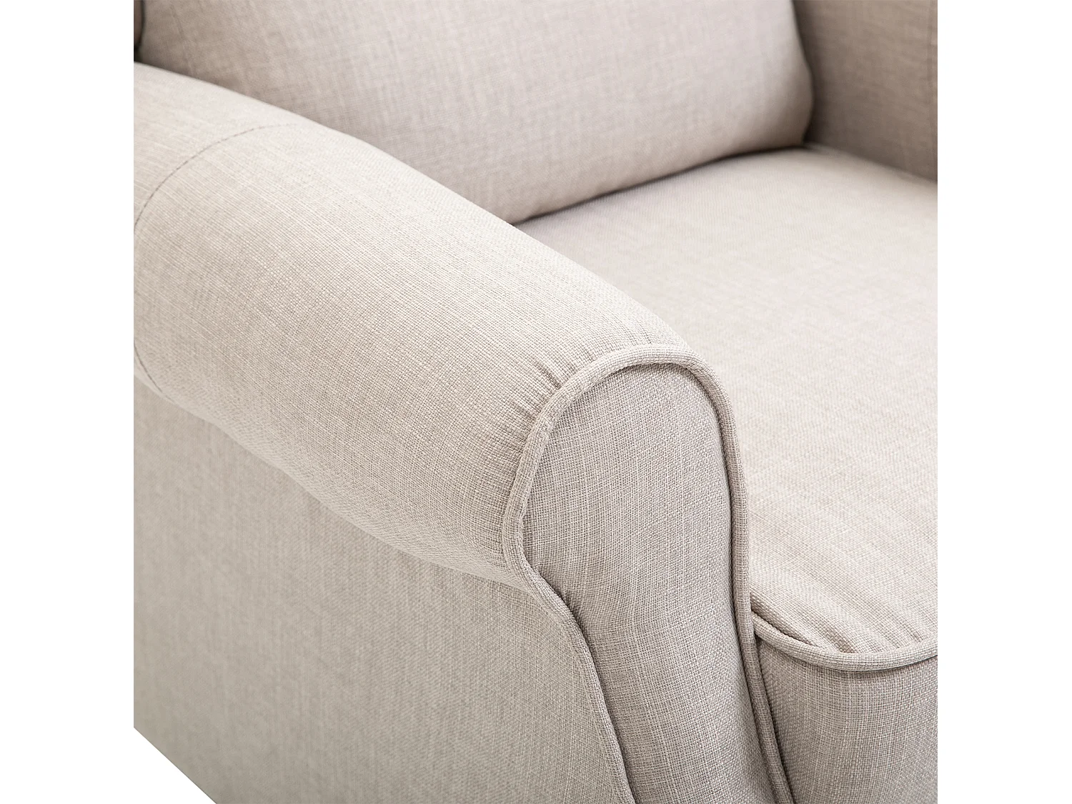 Sillón relax gris claro 77x88x102 cm HOMCOM