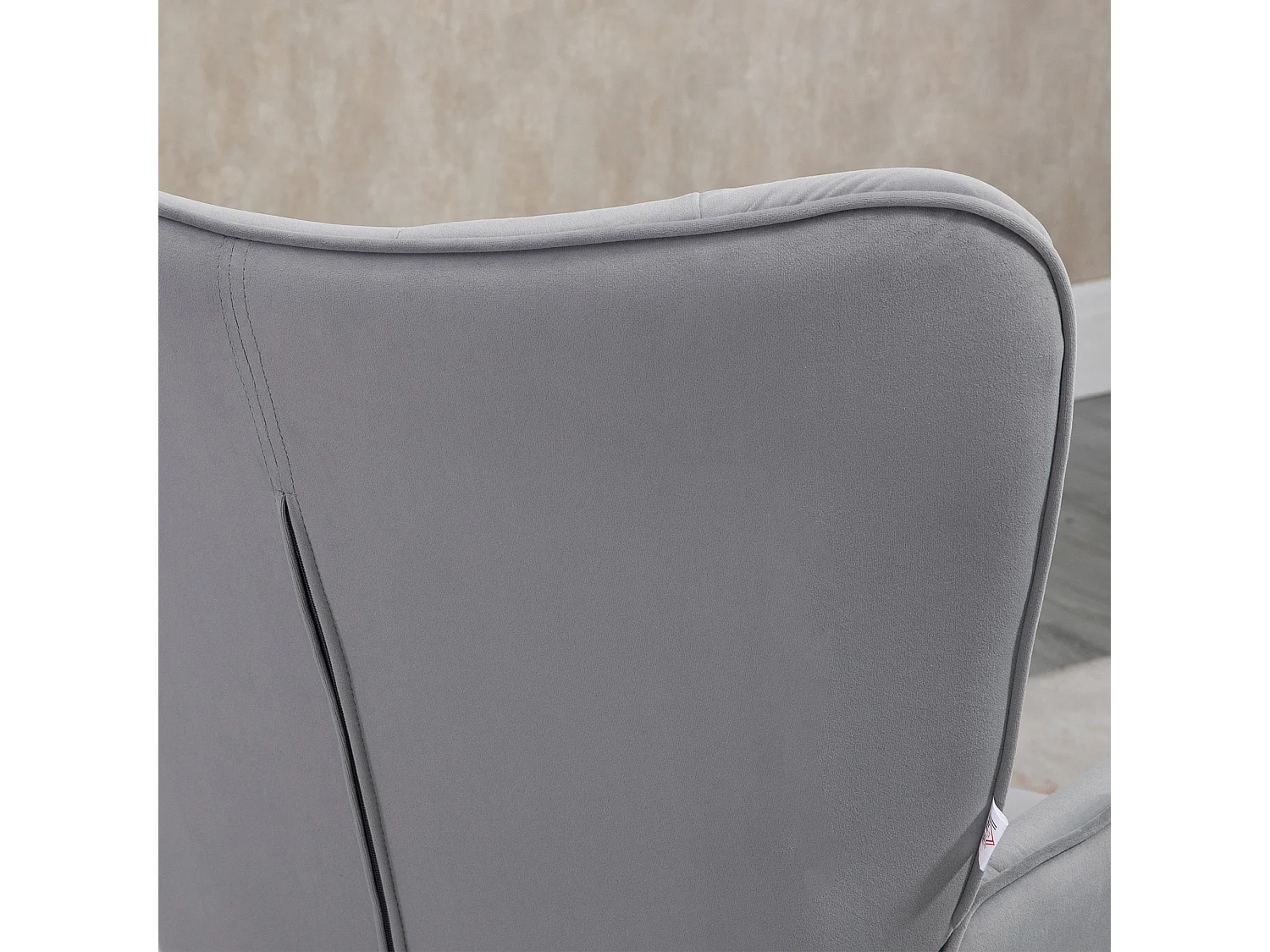 Sillón individual gris 68x72x103 cm HOMCOM