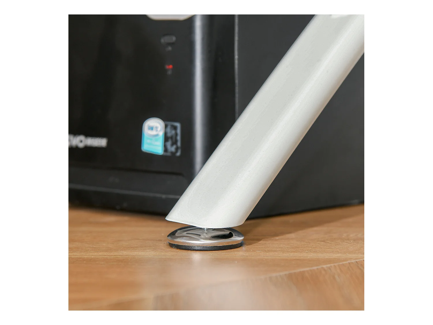 Escritorio esquinero blanco 143.5x143.5x76 cm HOMCOM