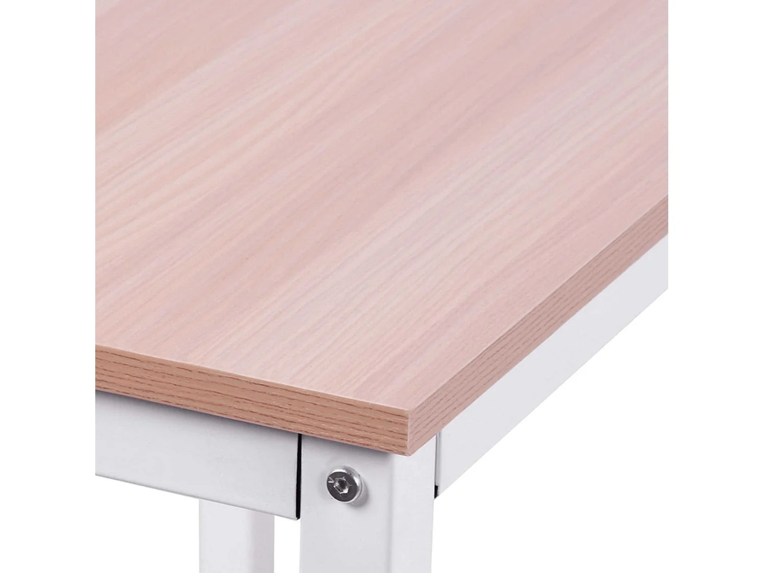 Mesa de ordenador roble 150x150x76cm HOMCOM