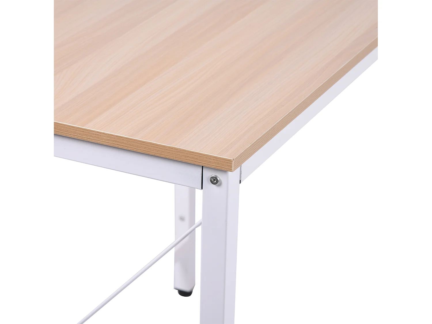 Mesa de ordenador roble 150x150x76cm HOMCOM