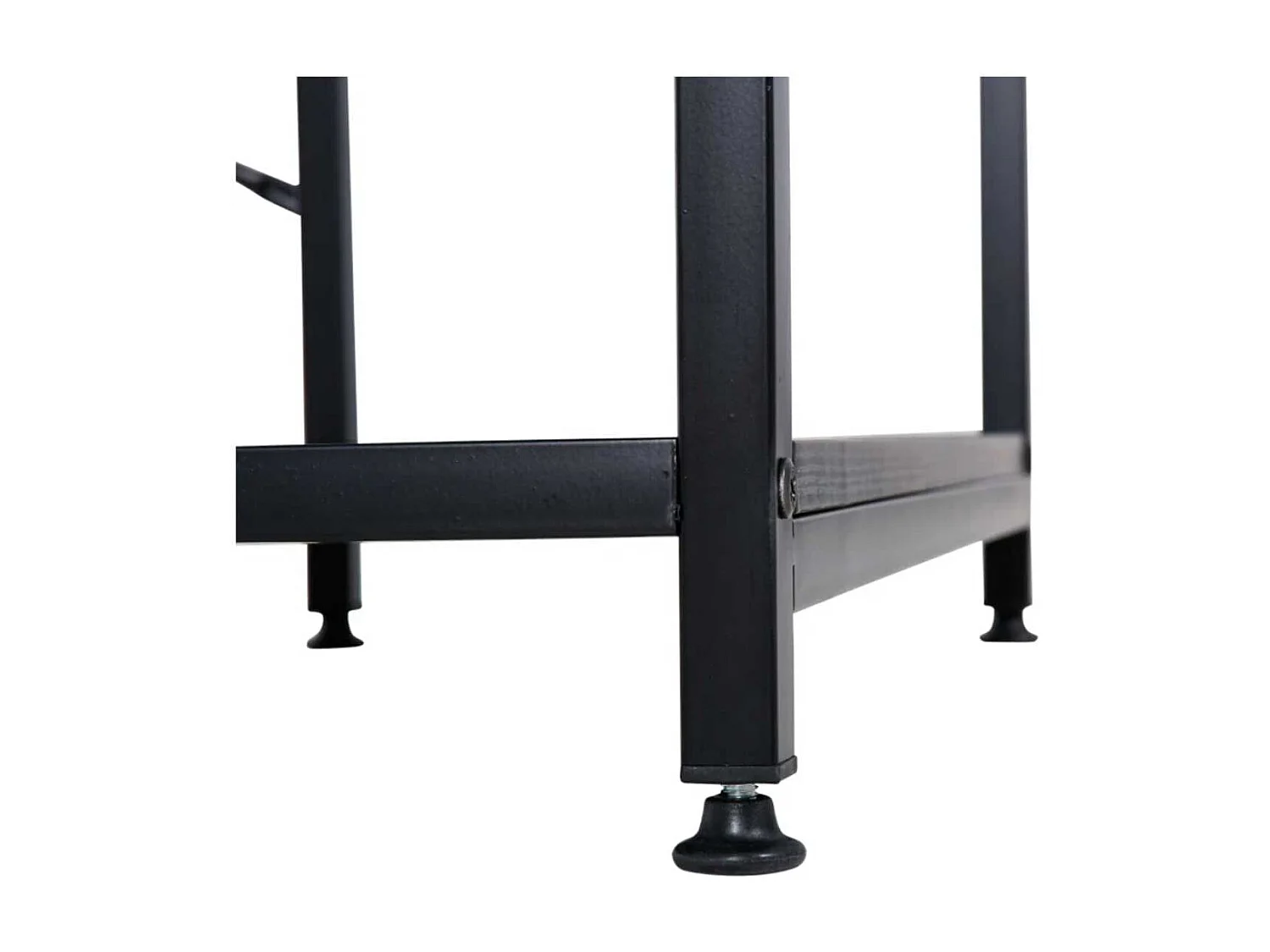 Mesa para computadora negro 140x60x93 cm HOMCOM