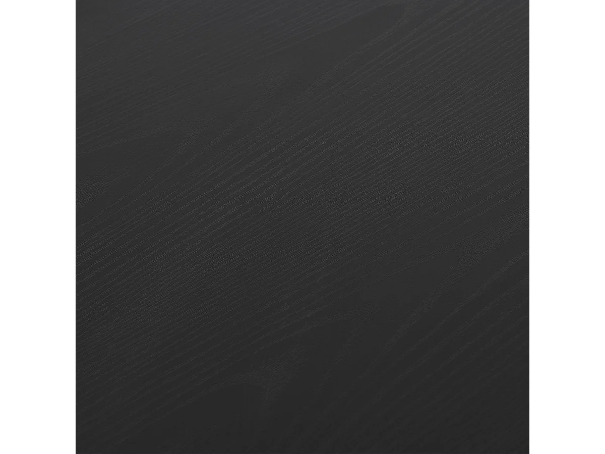 Mesa de ordenador negro 130x130x73.5 cm HOMCOM