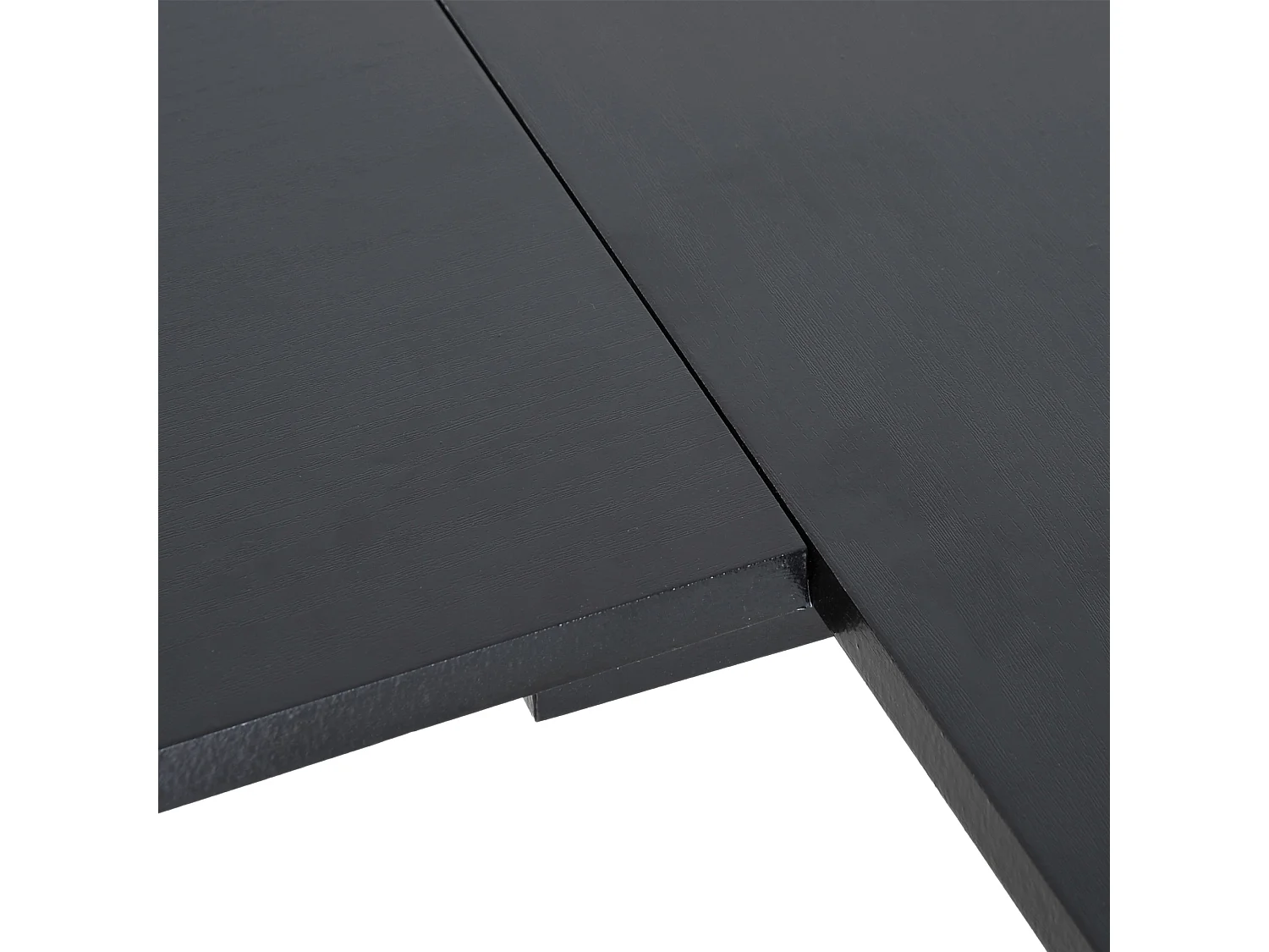 Mesa de ordenador negro 155x130x76 cm HOMCOM