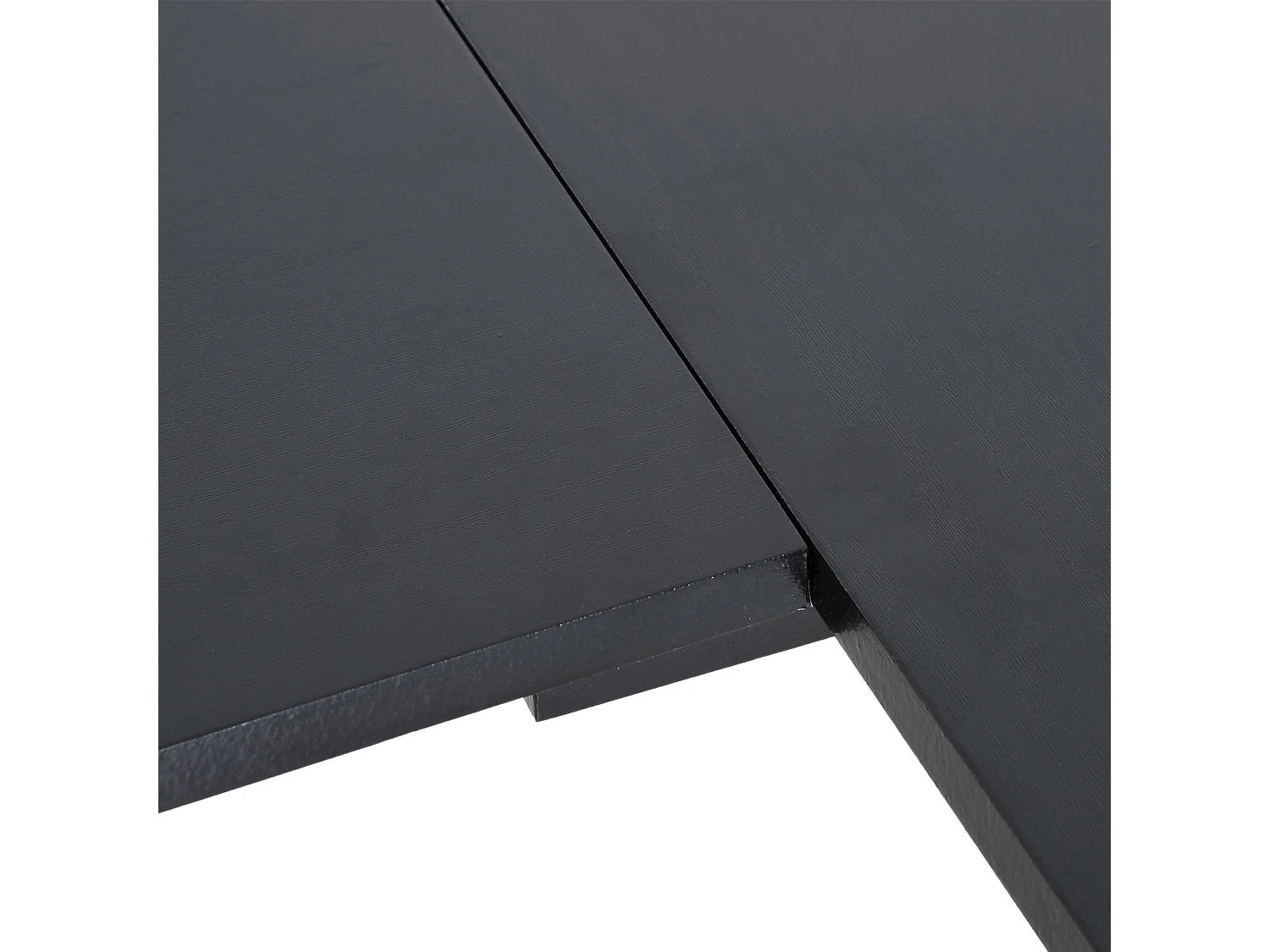 Mesa de ordenador negro 155x130x76 cm HOMCOM