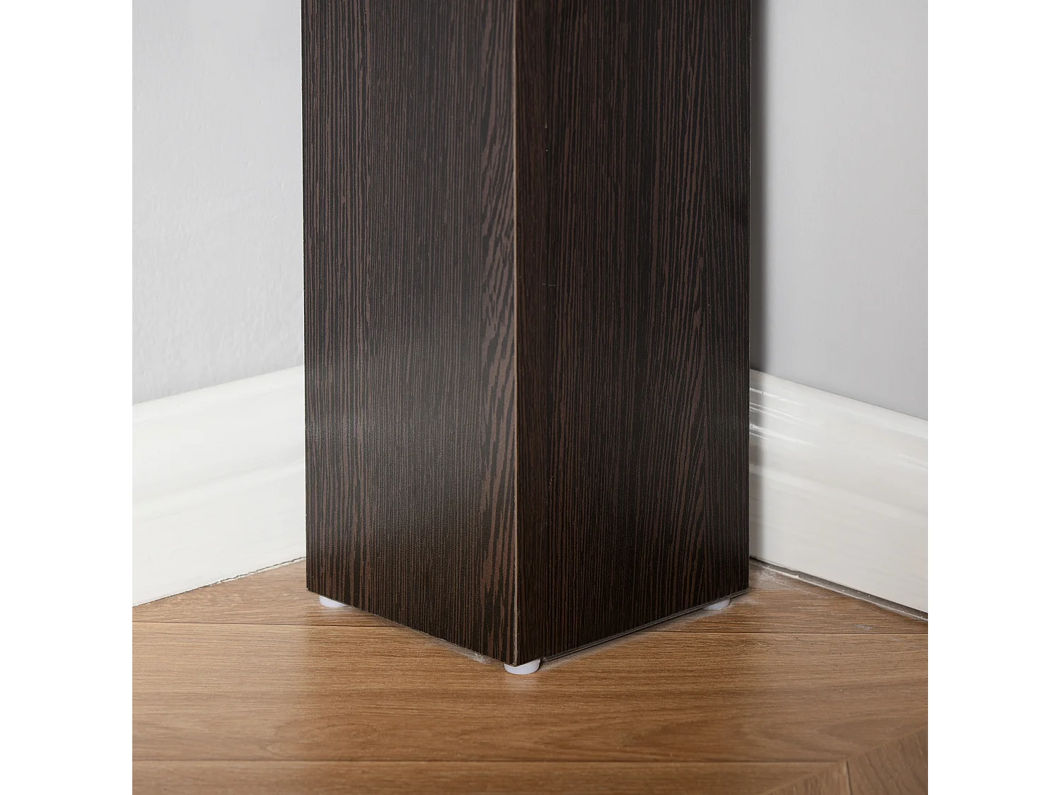 Mesa de ordenador marrón 136x130x72 cm HOMCOM