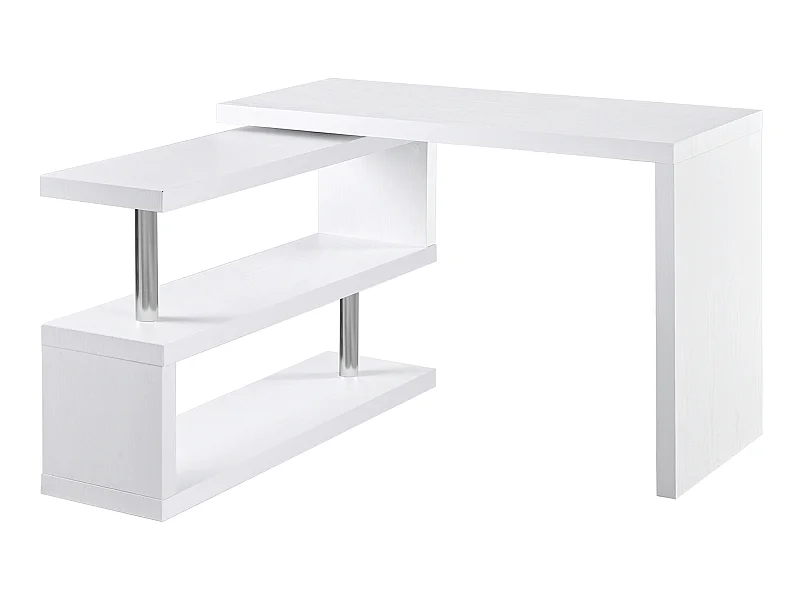 Mesa escritorio de esquina blanco 114x120x76.1 cm HOMCOM