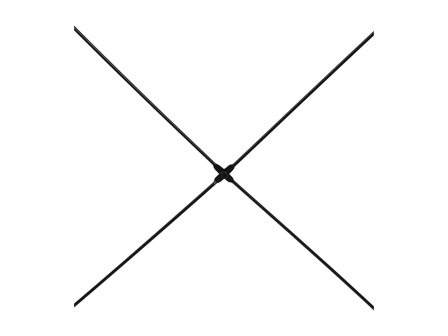 Mesa de ordenador negro 150x150x76cm HOMCOM