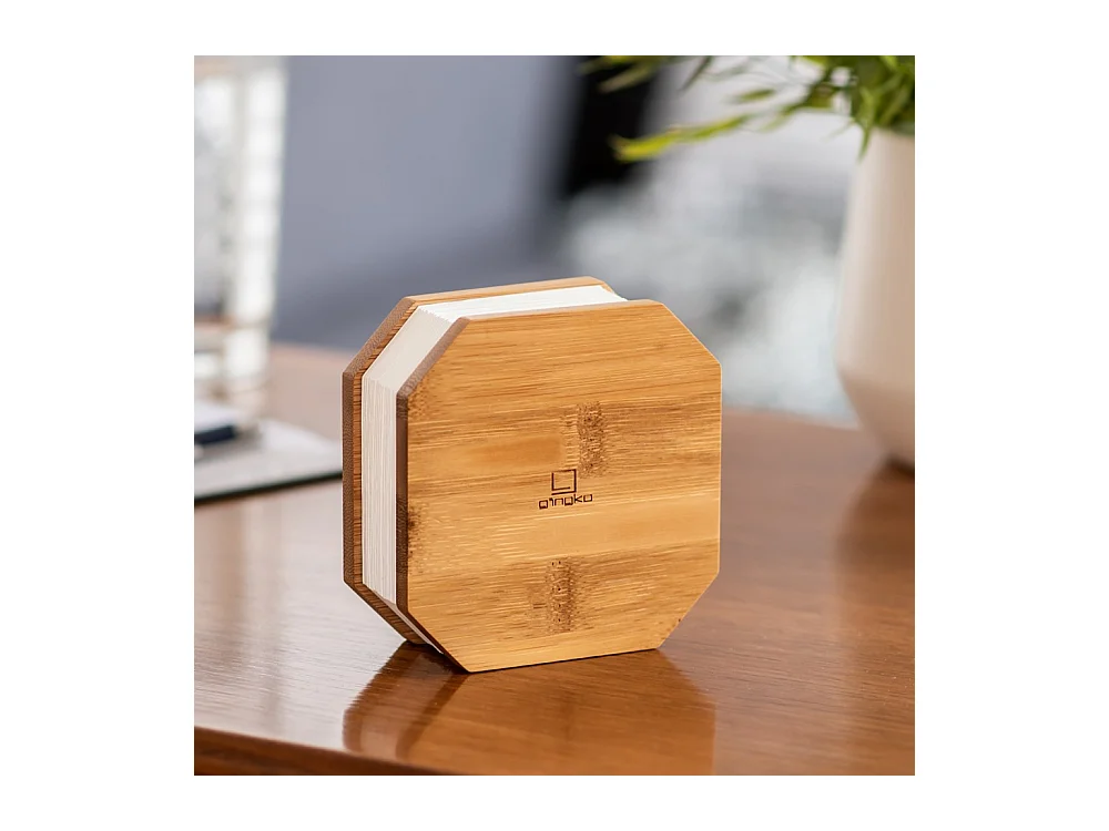 Lampe à poser Gingko Accordéon Bamboo