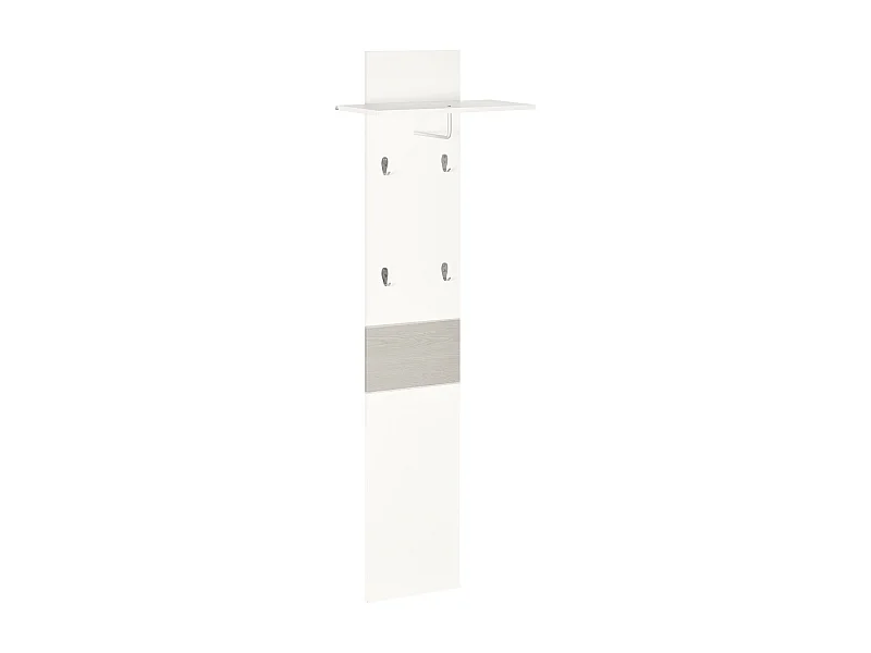 Perchero de pared blanco 50x23.5x60 cm HOMCOM