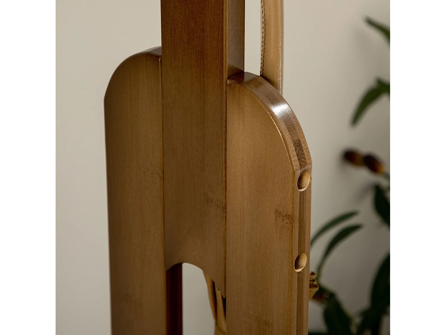 Perchero con cajones marrón 113x33x169.5 cm HOMCOM