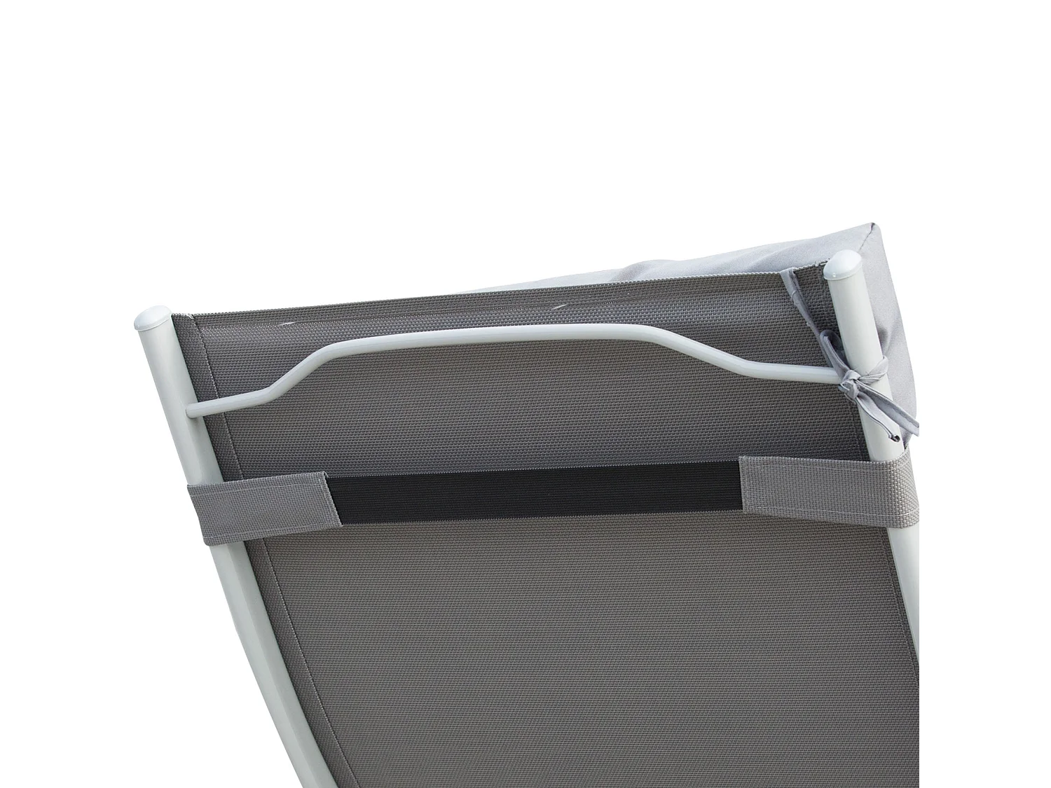 Tumbona de jardín gris 137x63.5x100.5cm Outsunny