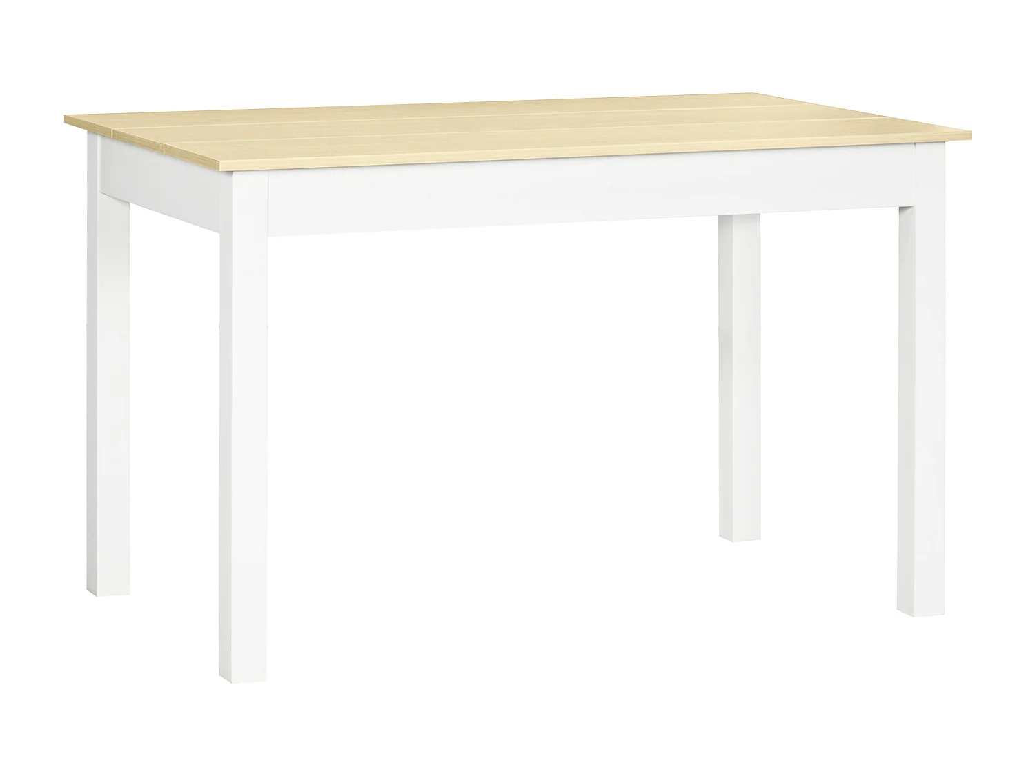 Mesa de comedor roble 119x70x75 cm HOMCOM
