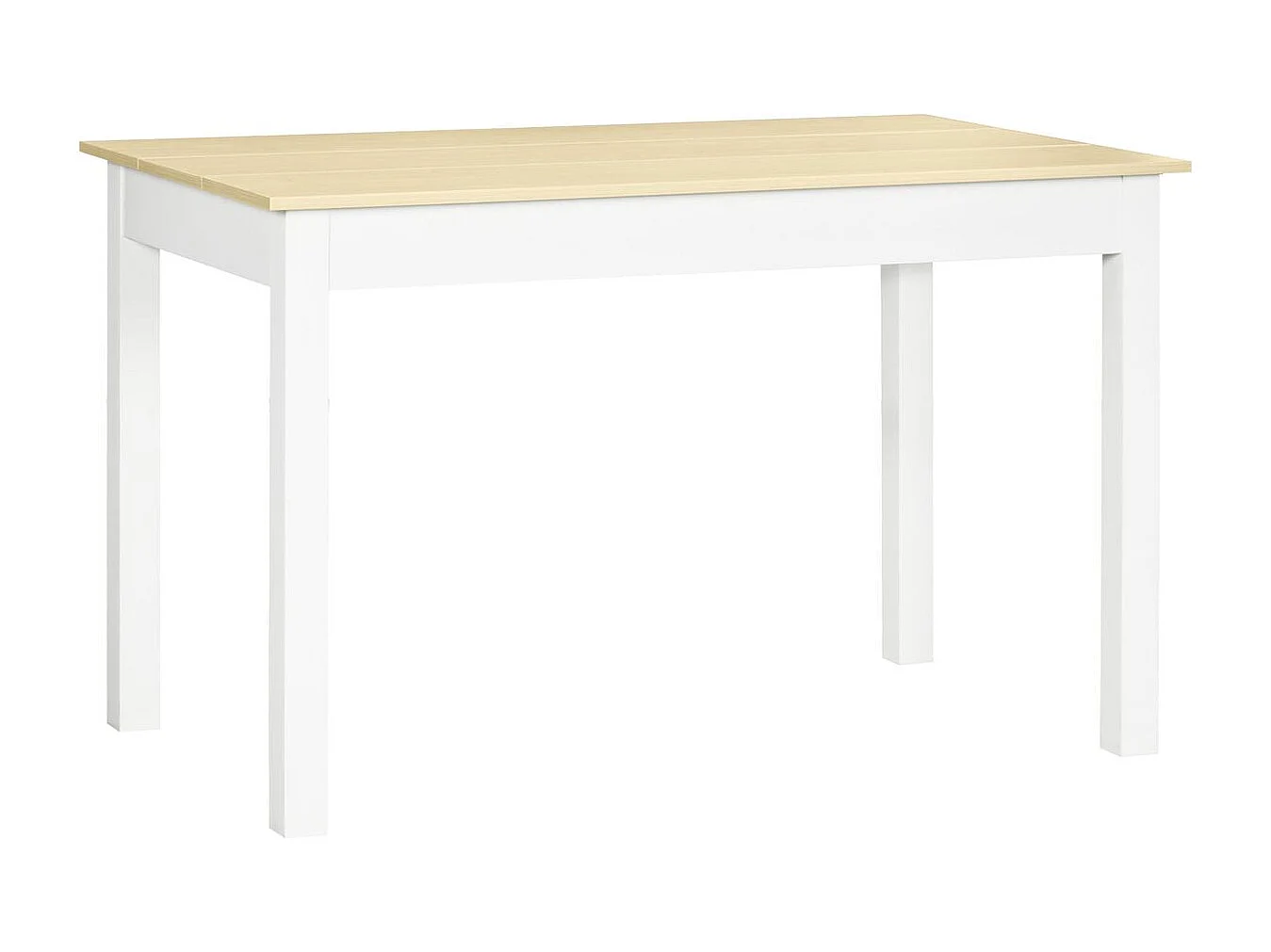 Mesa de comedor roble 119x70x75 cm HOMCOM
