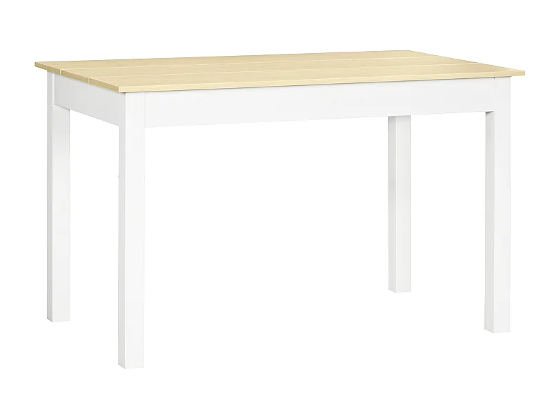 Mesa de comedor roble 119x70x75 cm HOMCOM