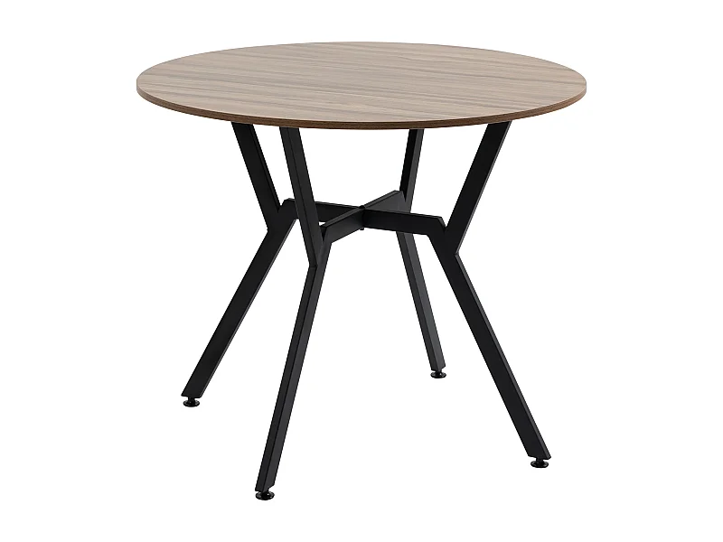 Mesa de comedor marrón 90x90x76 cm HOMCOM