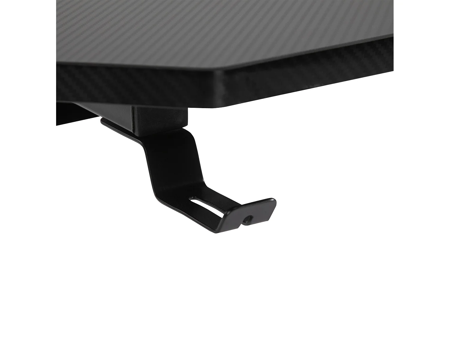 Mesa gaming negro 120x65x74.5 cm HOMCOM