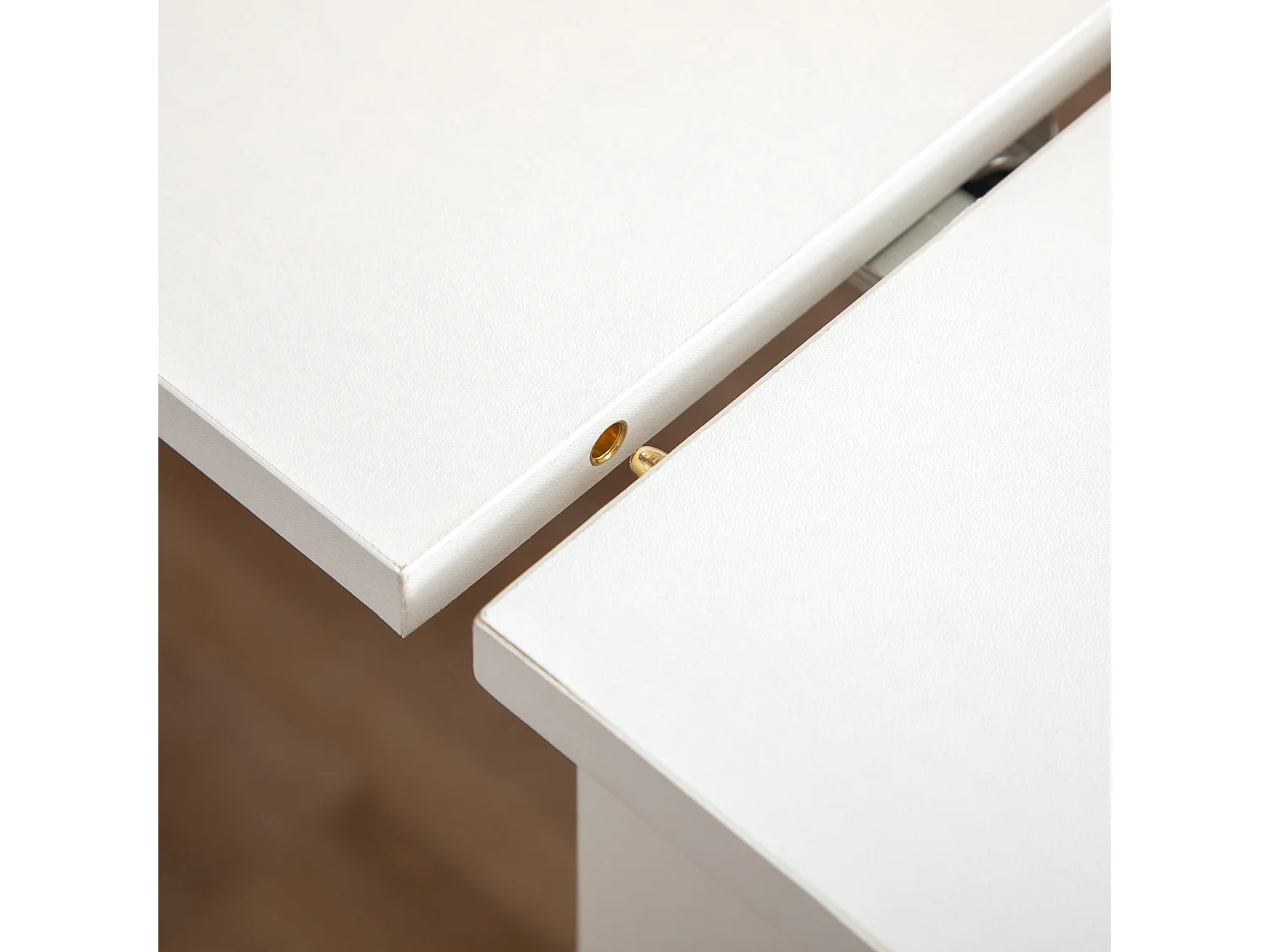 Mesa extensible cocina blanco 180x85x75 cm HOMCOM