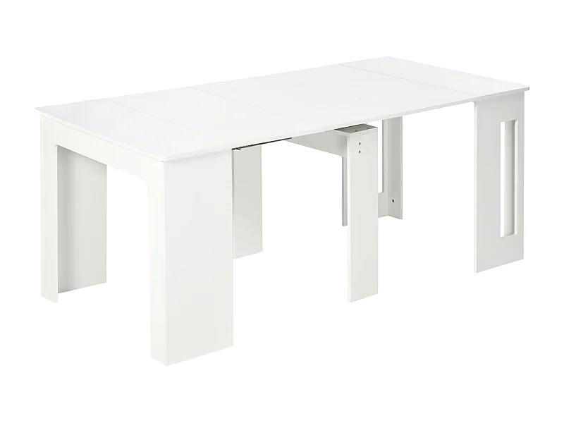 Mesa extensible cocina blanco 180x85x75 cm HOMCOM