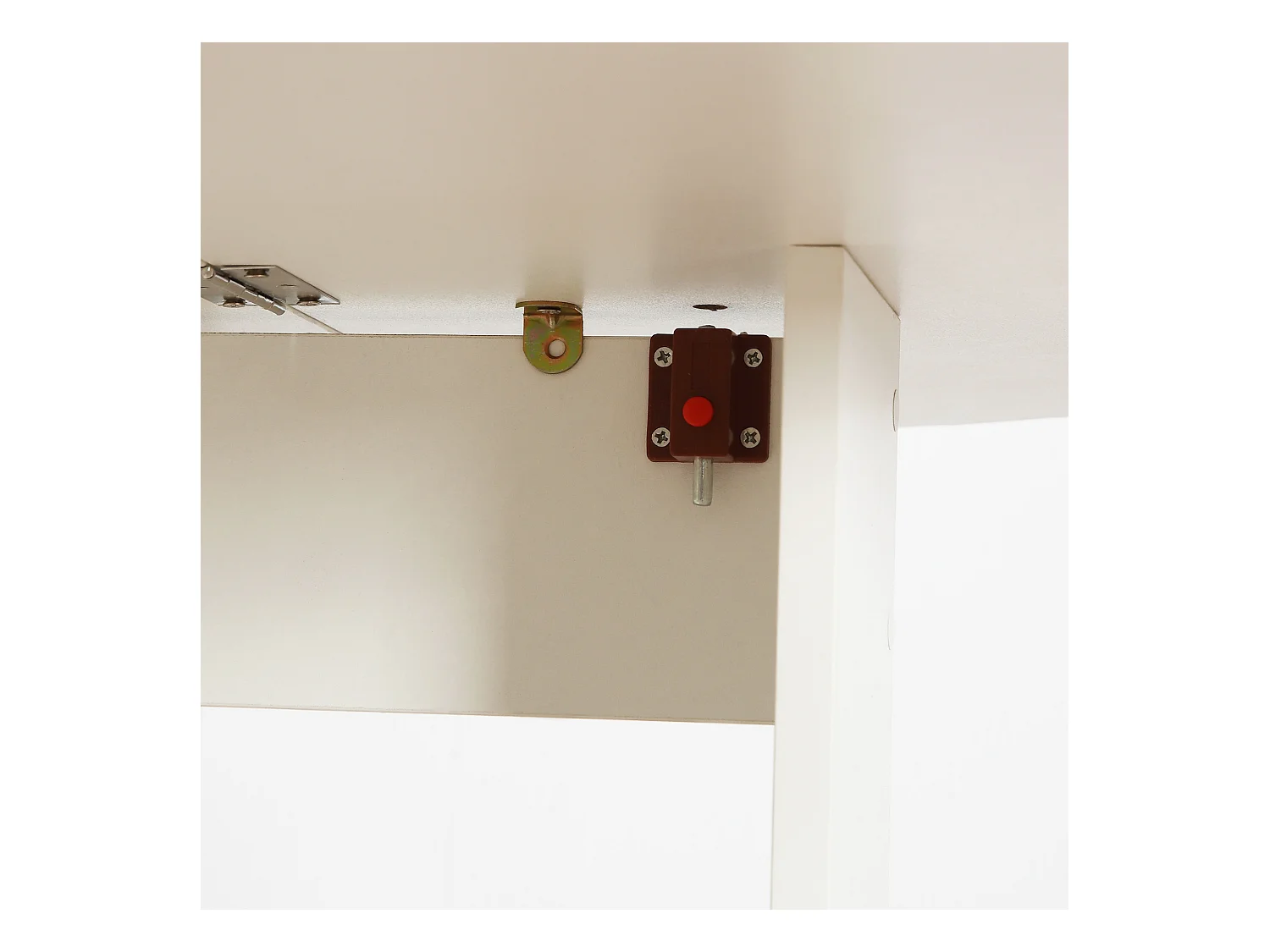 Mesa plegable blanco 104x76x73.7 cm HOMCOM