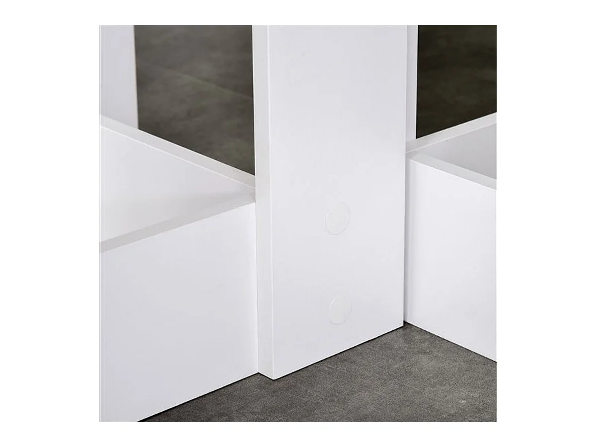 Mesa plegable blanco 104x76x73.7 cm HOMCOM