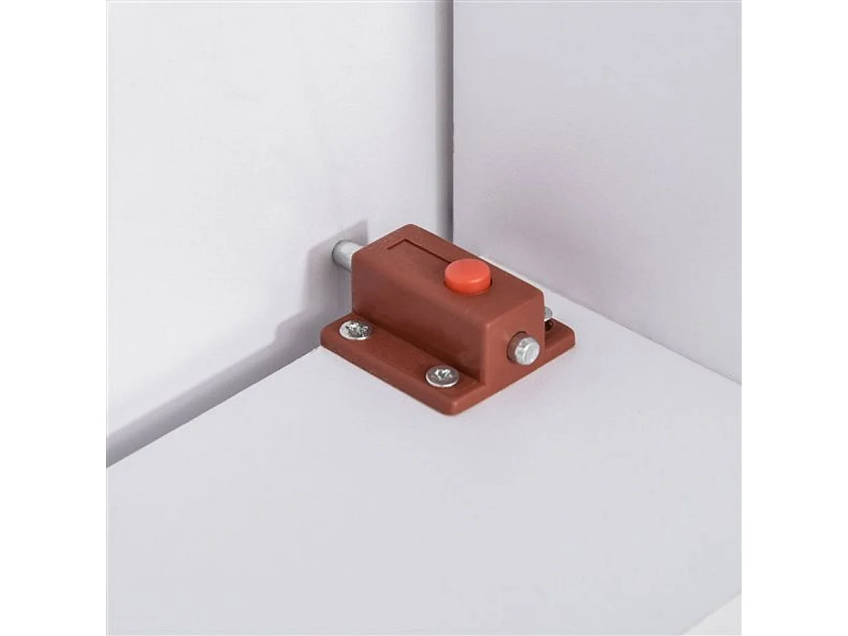 Mesa plegable blanco 104x76x73.7 cm HOMCOM