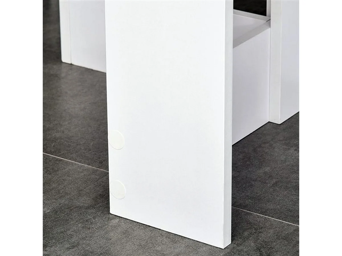 Mesa plegable blanco 104x76x73.7 cm HOMCOM