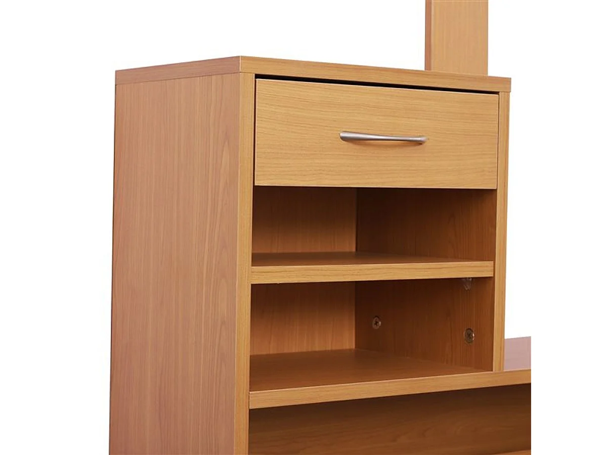 Conjunto muebles de entrada madera 90x22x116cm HOMCOM