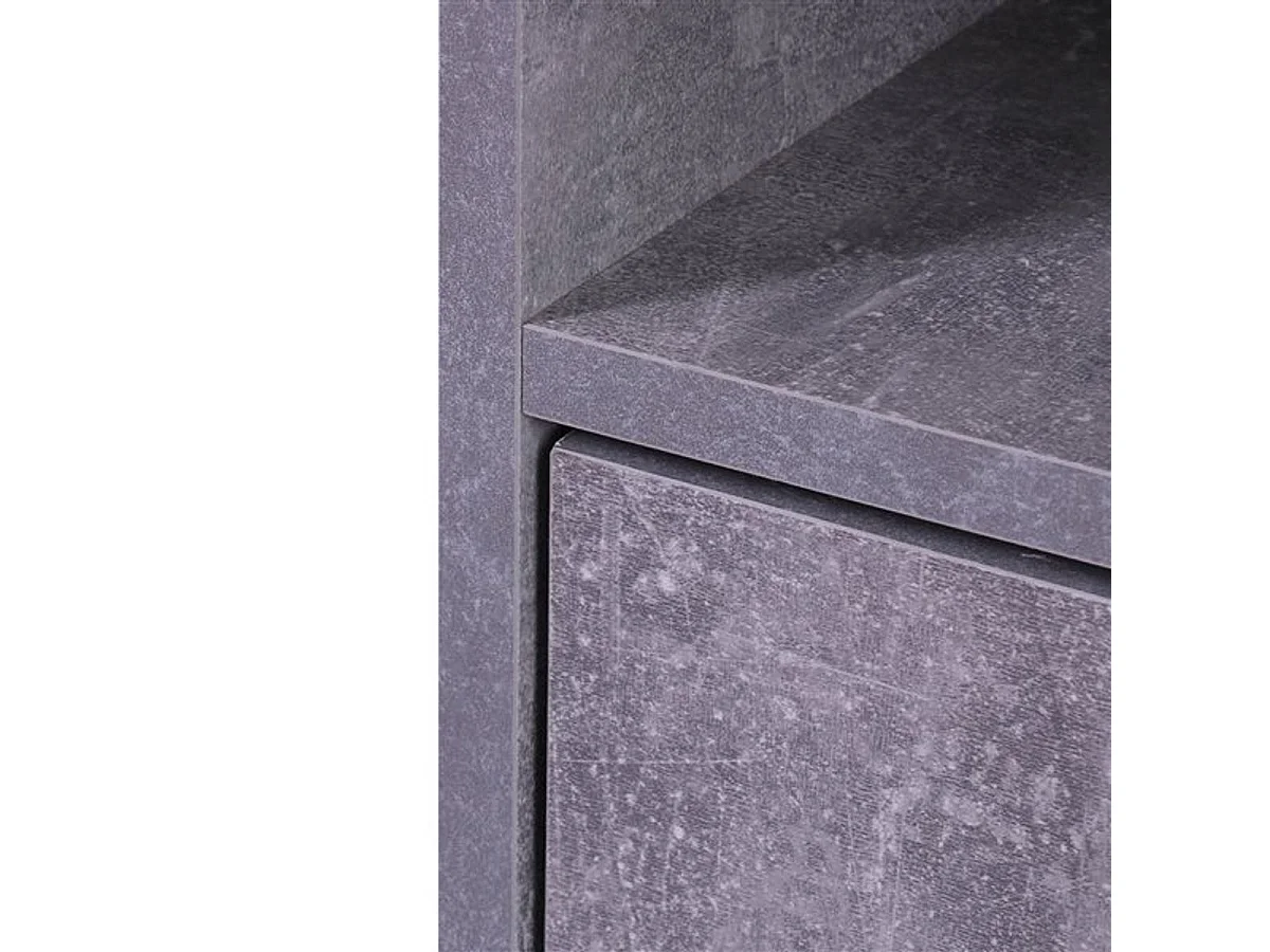 Conjunto muebles de entrada gris 90x22x116cm HOMCOM