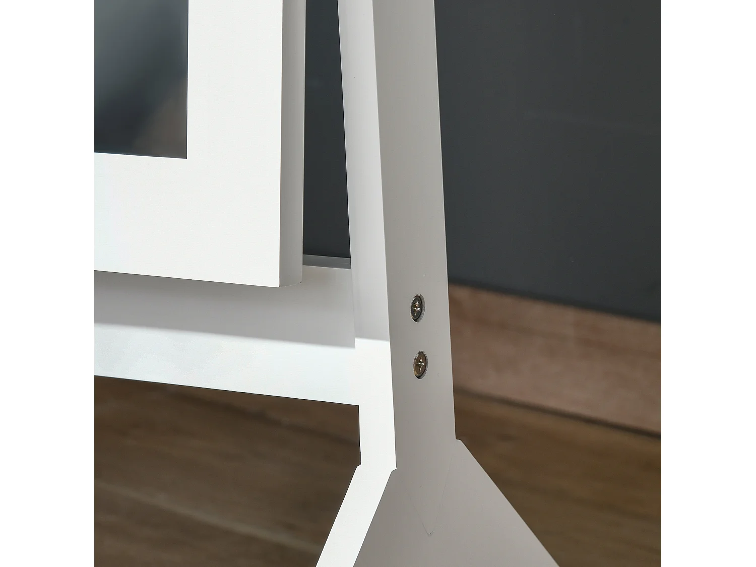 Espejo de pie blanco 47x46x148 cm HOMCOM