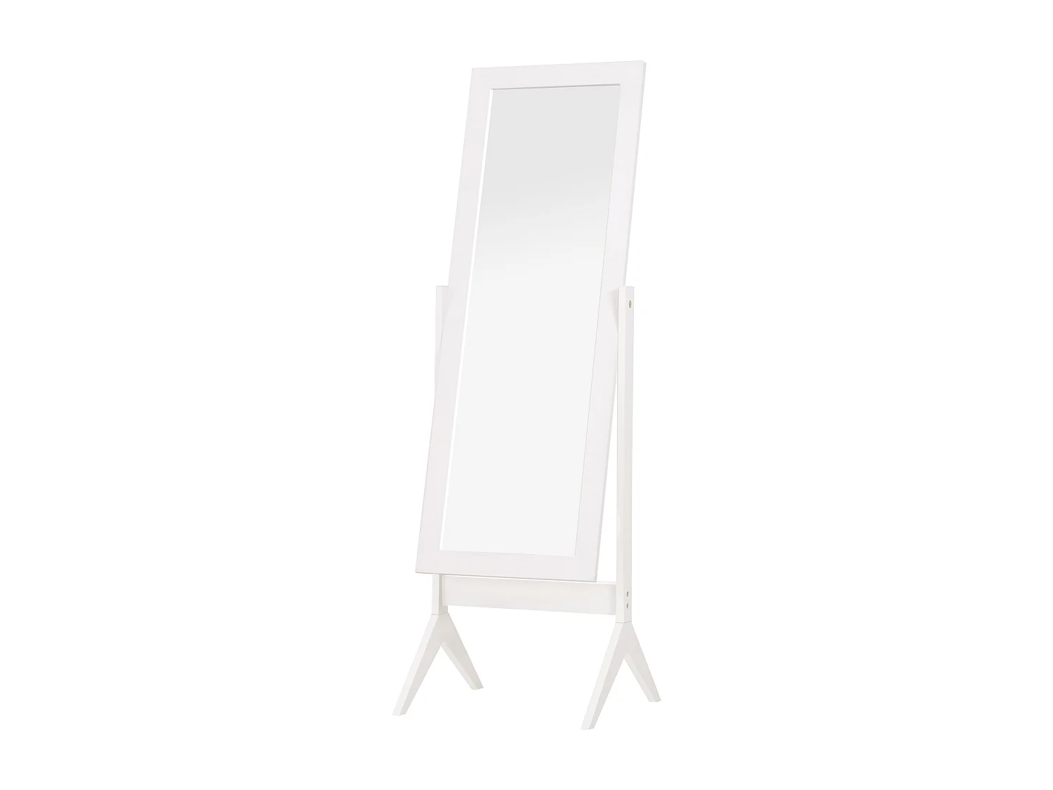 Espejo de pie blanco 47x46x148 cm HOMCOM