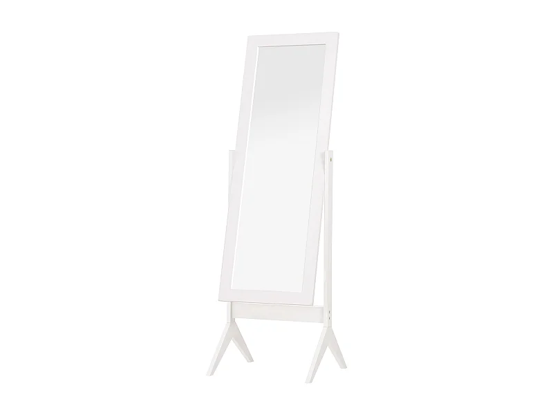Espejo de pie blanco 47x46x148 cm HOMCOM