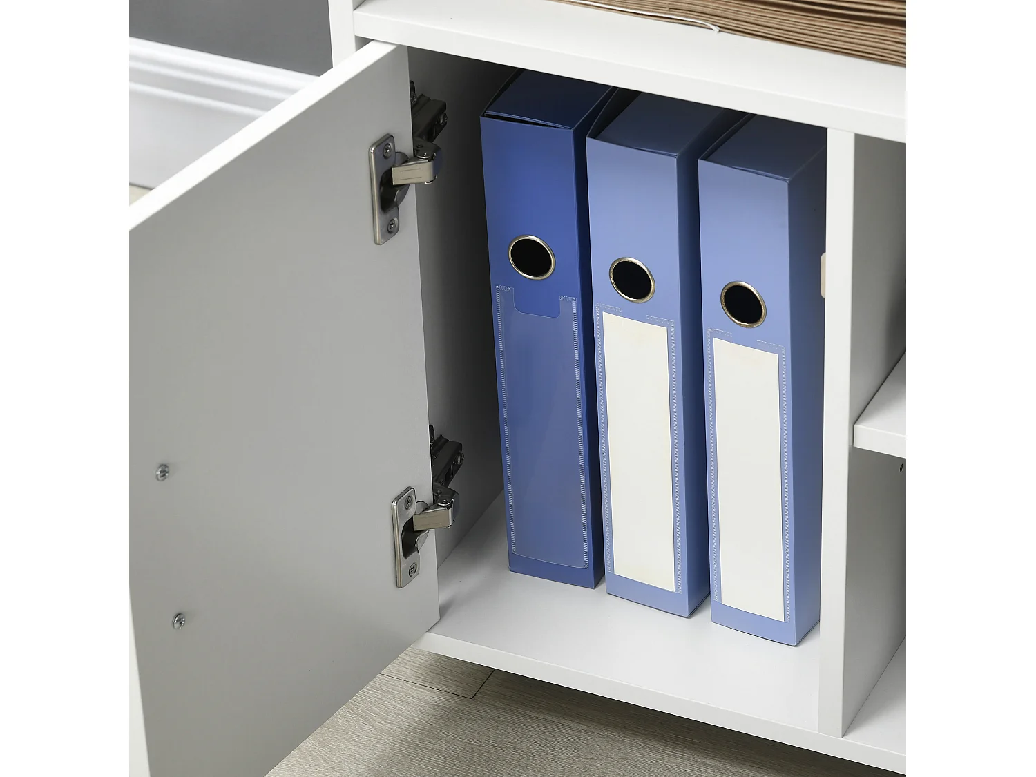 Soporte para impresora blanco 60x50x65.5 cm HOMCOM