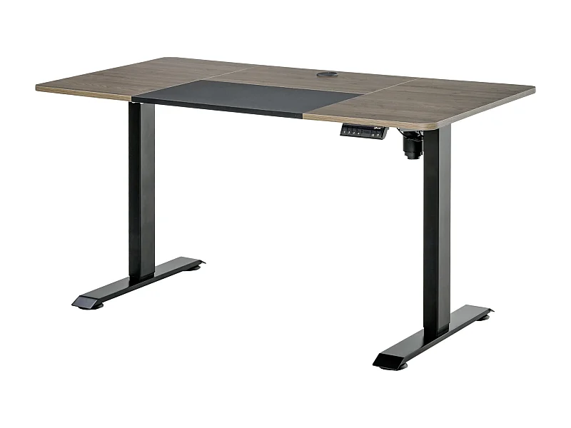 Escritorio eléctrico negro 140x70x116 cm Vinsetto