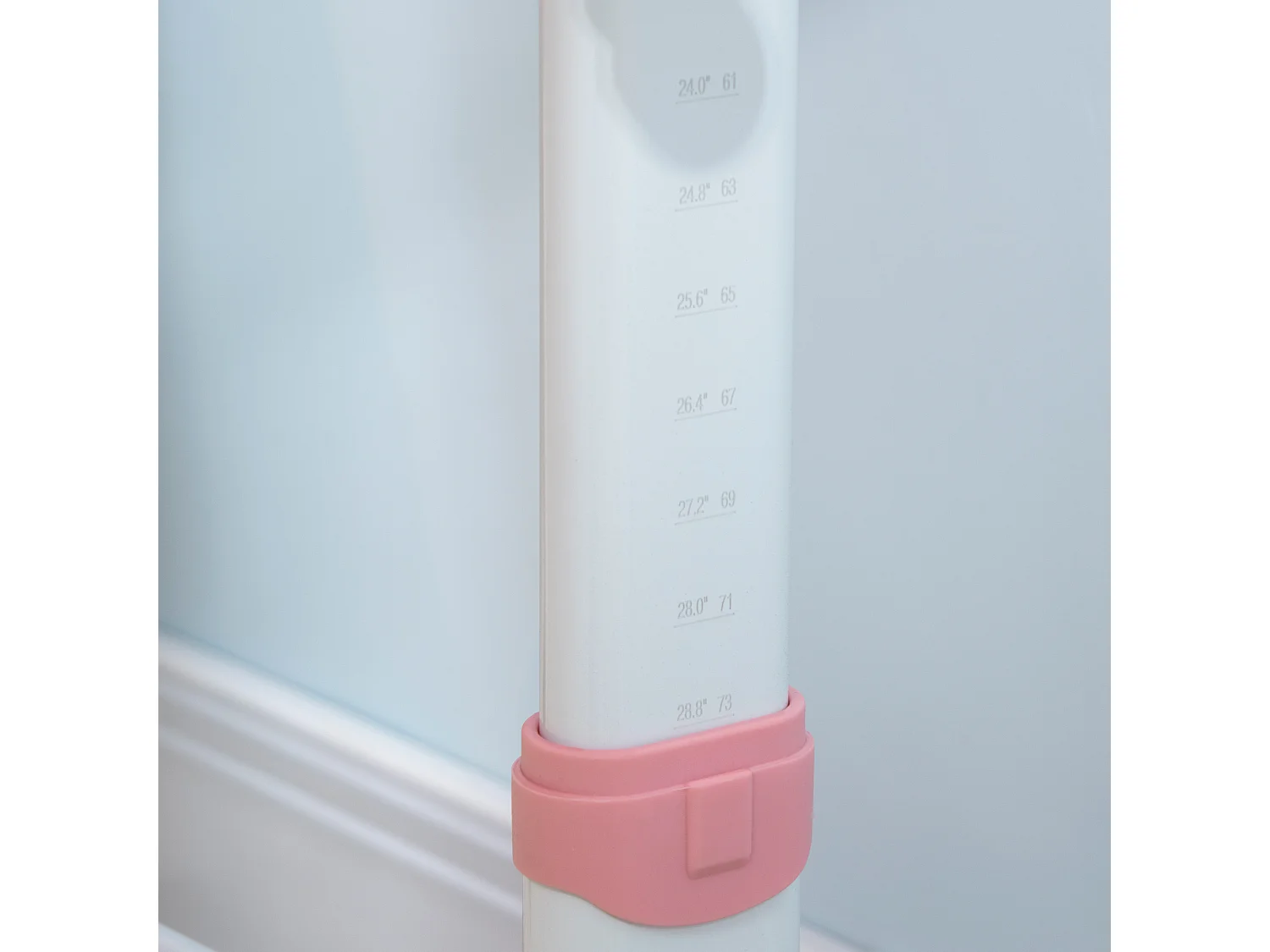 Pupitre infantil rosa 80x52x109 cm HOMCOM