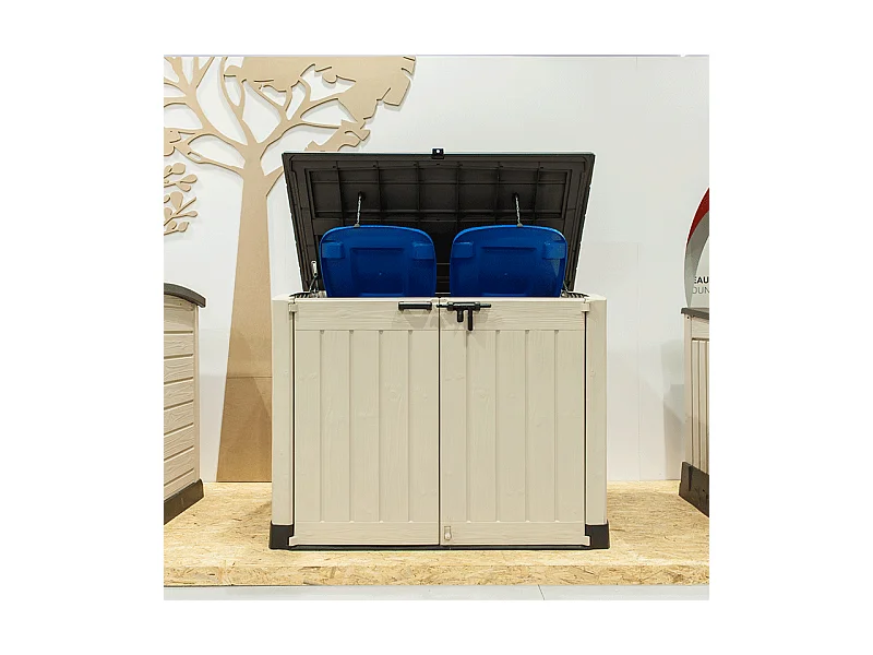 Opbergbox voor Buiten Beige 1200L Astral Pool - PVC, Vloer, Slot