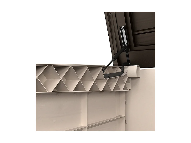 Opbergbox voor Buiten Beige 1200L Astral Pool - PVC, Vloer, Slot