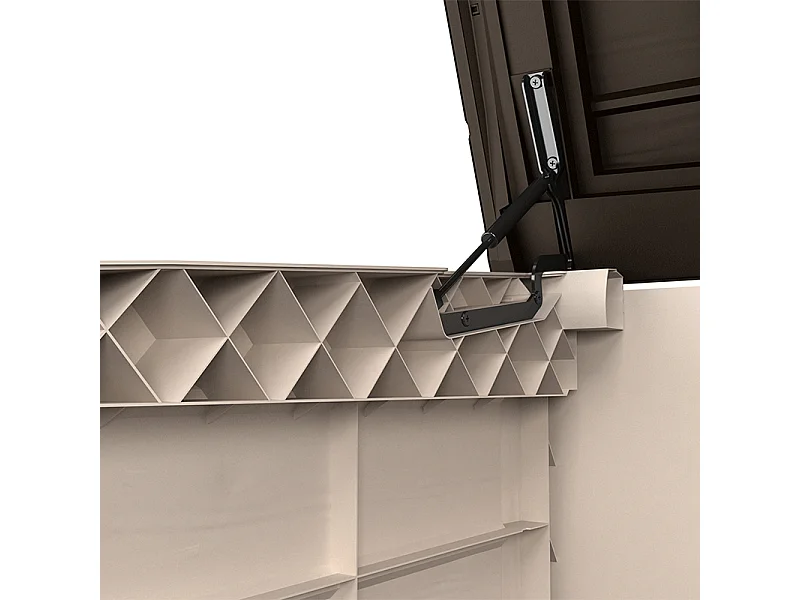 Keter Coffre de rangement plastique Extérieur Beige 1200 L