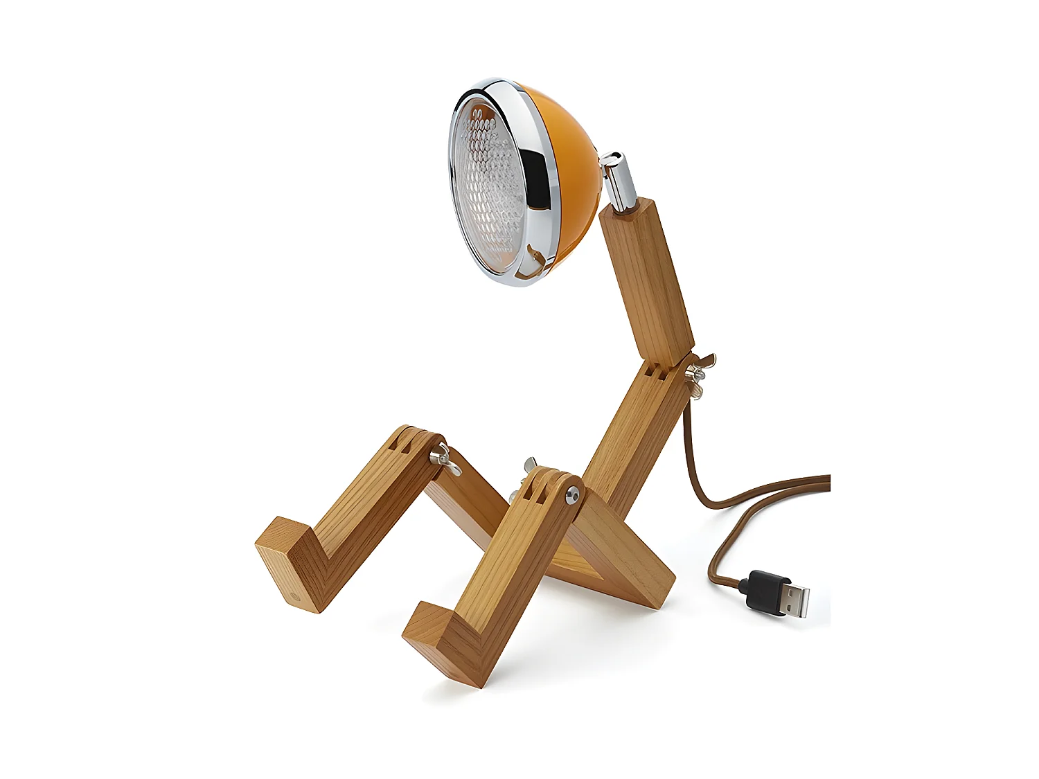 Lampe de table Mini Mr. Wattson Orange Mc Laren  Piffany Copenhagen - Mr. Wattson