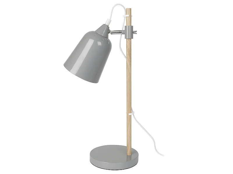 Lampada da tavolo in legno