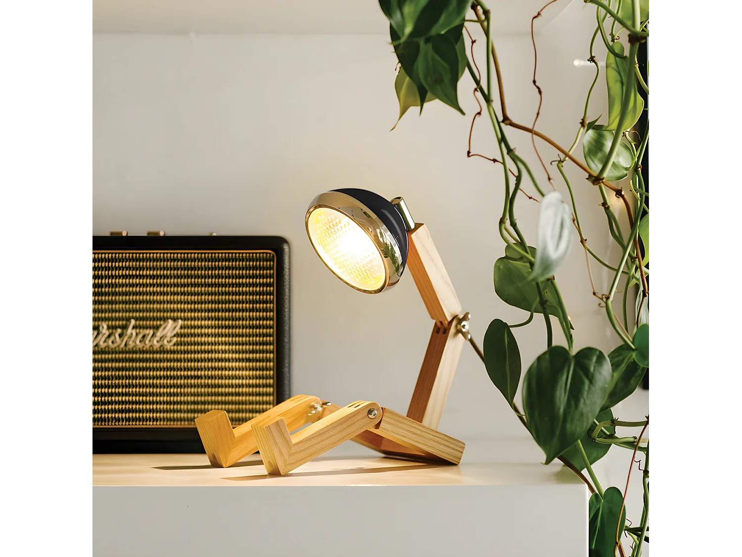 Lampe de table Mini Mr. Wattson Noir fashion  Piffany Copenhagen - Mr. Wattson