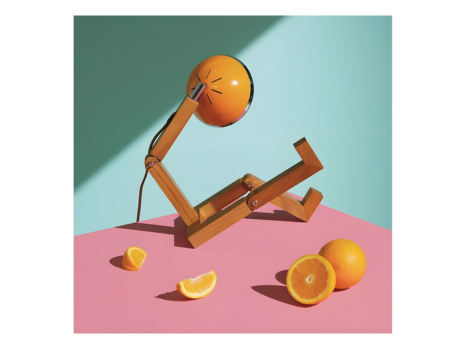 Lampe de table Mr. Wattson Orange Mc Laren  Piffany Copenhagen - Mr. Wattson