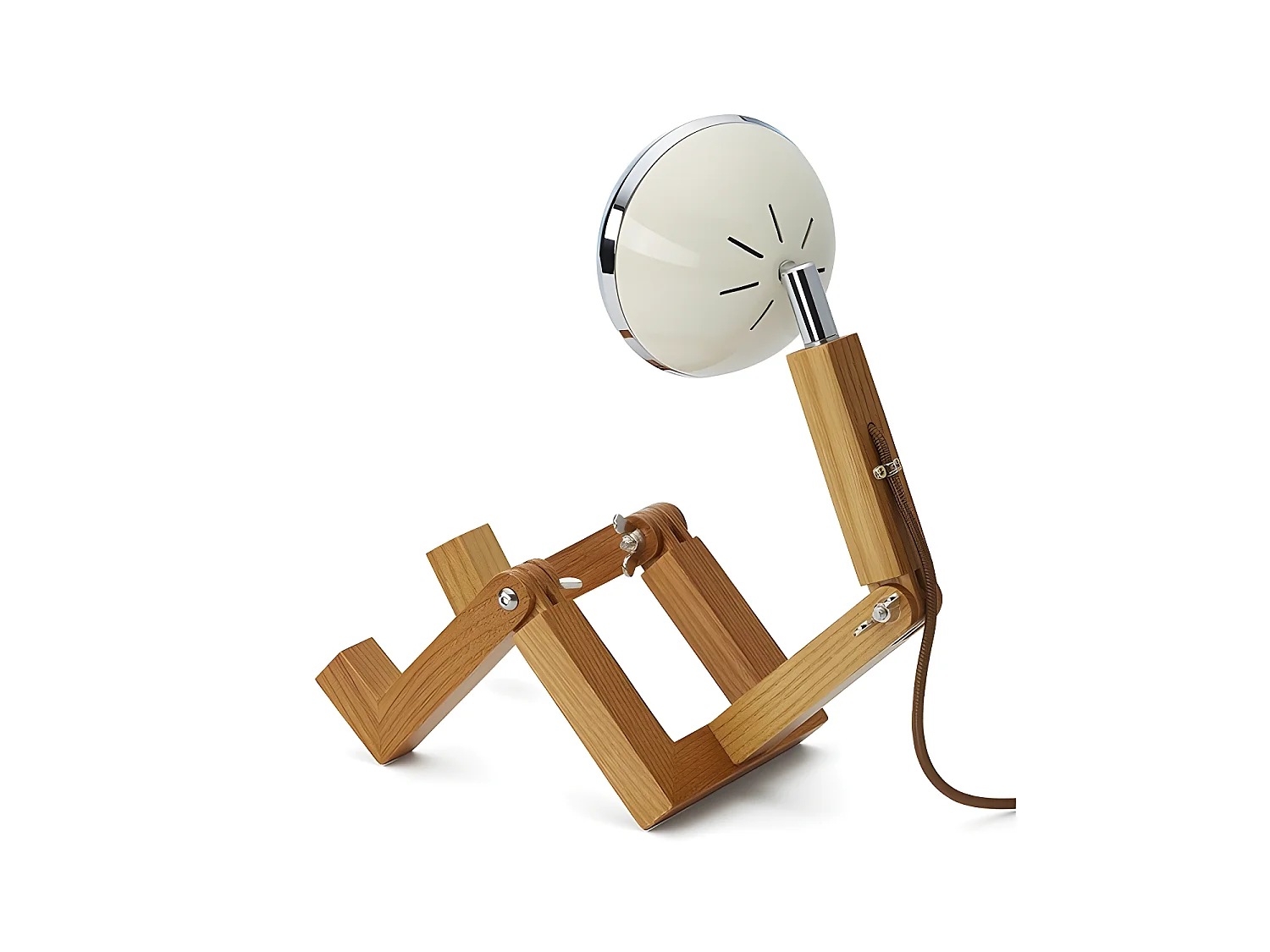 Lampe de table Mini Mr. Wattson Blanc vintage  Piffany Copenhagen - Mr. Wattson