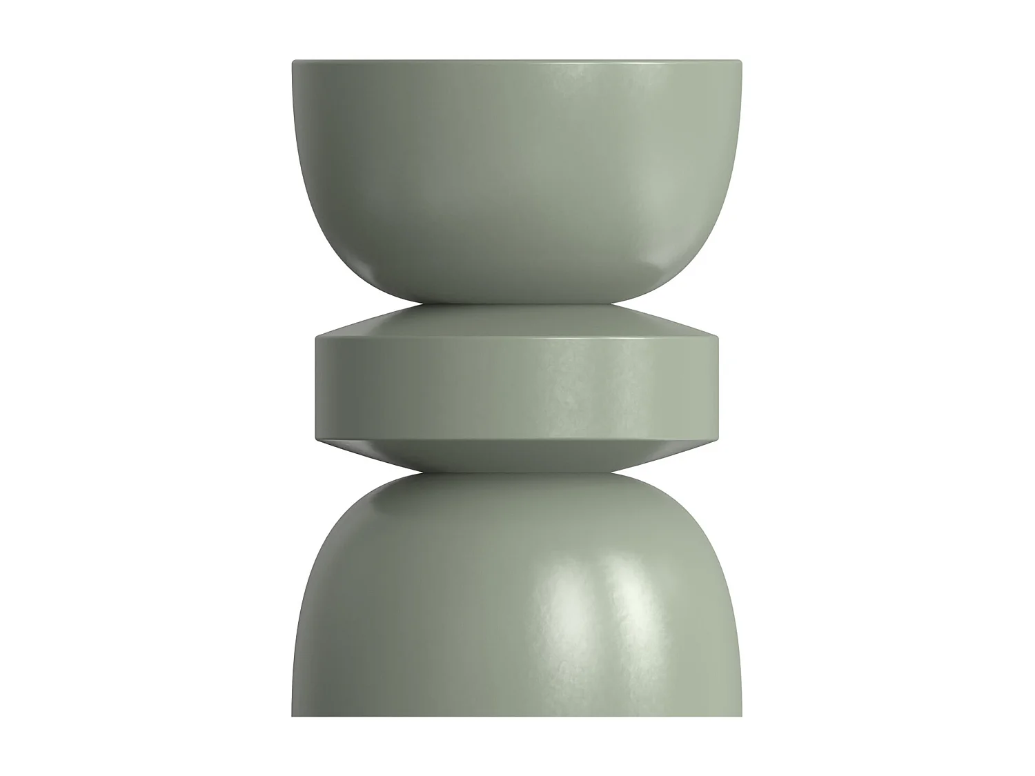 Bijzettafeltje van metaal - Groen - TUVAMI