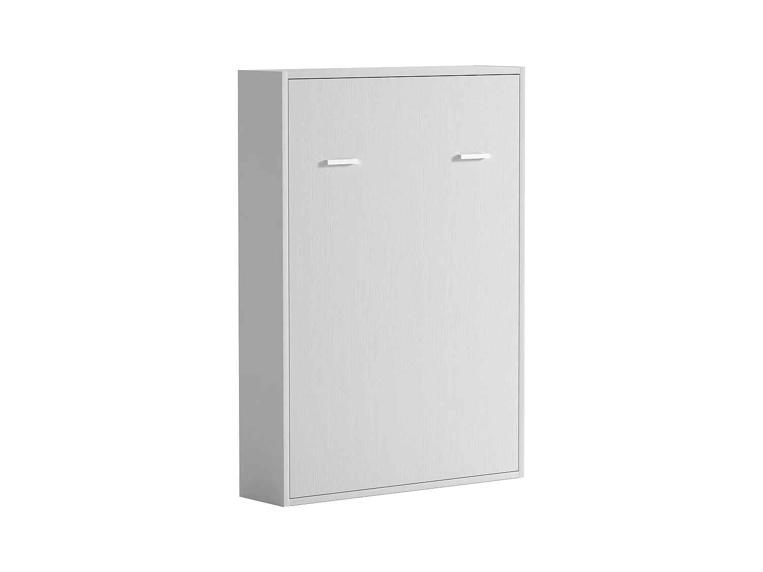 Lit escamotable 140 x 200 cm - Ouverture verticale manuelle - Blanc - MALINA II